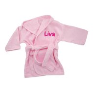 Funnies Badjasje Babyroze Met Naam funnies kopen in de aanbieding