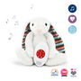 Knuffel Heartbeat Small Bibi Konijn kraamcadeau badcape met naam