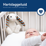 Knuffel Heartbeat Small Bibi Konijn kraamcadeau badcape met naam