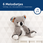 Knuffel Heartbeat Small Coco Koala kraamcadeau badcape met naam