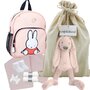 Rugtas Nijntje Pink baby cadeau Rabbit Richie Old Pink