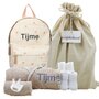 Rugtas Kidzroom cream met naam