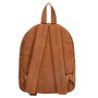 Rugtas Cognac met naam en babyslofjes
