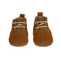 Rugtas Cognac met naam en babyslofjes