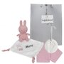 Knuffeldoekje Nijntje roze met naam