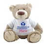 Knuffel Bear Bella met logo en naam