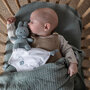 Knuffeldoekje Nijntje stonegreen