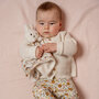 Knuffeldoekje nijntje vintage flowers met naam