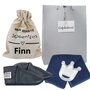Babyslofjes Baby Dutch Effen Blauw