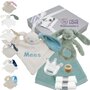 Babycadeaudoosje met knuffeldoekje met naam