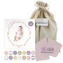 Lulujo Baby's First Year Swaddle & Cards - Isn't she lovely