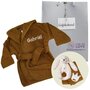 Badjasje Brown Clay met naam