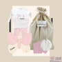 Prematuur baby cadeauset roze met naam