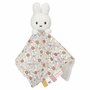 Babycadeaudoosje met nijntje knuffeldoekje vintage flowers met naam