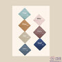 Rugtas Babycadeauset Forest met naam
