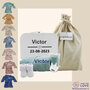 Babykoffertje wit Kraamcadeau met naam