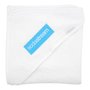 Badcape met logoborduring