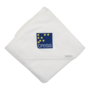 Badcape met logoborduring